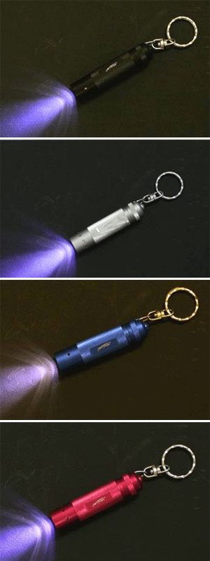 LED　LENSERKeyFinderVスクエアキーファインダー【OPT－7830B/黒】【OPT－7831B/銀】【OPT－7832B/青】【OPT－7833B/赤】