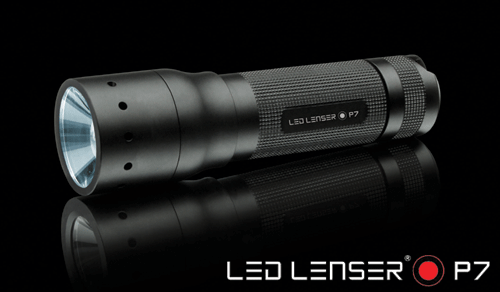 LED LENSER 　P7レッドレンザー【OPT-8407】