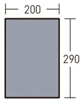 小川キャンパル(OGAWA CAMPAL)アウトドアPVCマルチシート(300×210用)1427の画像