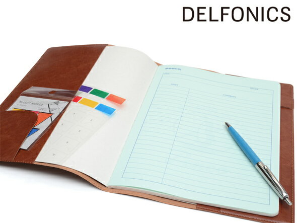 【DELFONICS/デルフォニックス】オルドナー ノートカバー B5 NC02【おしゃれ…...:e-office:10039541