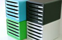 【EXACOMPTA/エグザコンタ】 A4 レターケース(5段) 「BIG-BOX PLUS」【事務用品/オフィス 文房具/デザイン文具/オフィス家具/輸入文具/ステーショナリー】【デザイン/おしゃれ/海外/輸入/フランス/オーストリア】【multiform/マルチフォーム】