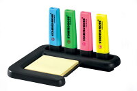 【STABILOBOSSORIGINAL】スタビロボス4色セット+Post-it