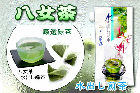 【送料無料】夏は爽やかに！八女の水出し緑茶（6g×15P）福岡八女茶おいしい八女茶