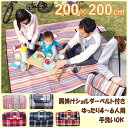 【今だけプレゼント付】レジャーシート 大きい 厚手 200c...
