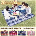 【今だけプレゼント付】レジャーシート 大きい 厚手 200c...