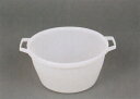 【レビューで5%OFF♪】DULTON ダルトン 『ラウンドバケツ 7L Round bucket 7L』 バケツ/ばけつ/ポリバケツ/洗い桶/野菜かご/ボウル/シンプル/キッチン/台所/料理/調理/床掃除/プラスチック/両取っ手付き/白/ホワイト/赤/レッド/アウトドア/キャンプ