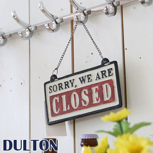 DULTON ダルトン 『リバーシブルサイン OPEN-CLOSED』 S455-174O…...:e-prism:10158030