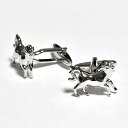 【2個売り】 カフスボタン ブラス ウマのデザインが格好良いカフス 馬 ホース|カフリンクス 真鍮 アクセサリー メンズ