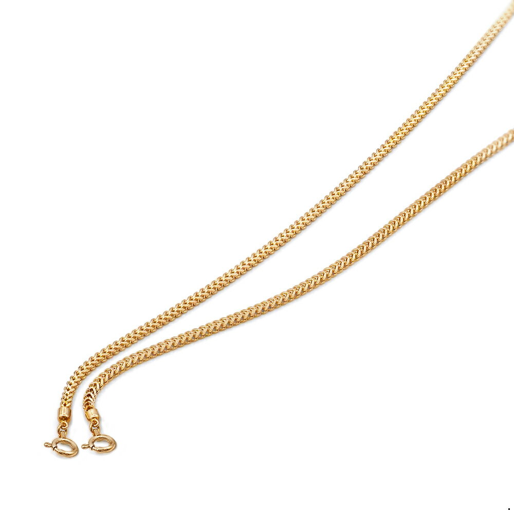 マスクチェーン 18金 イエローゴールド ターラントRチェーン 幅1.8mm 長さ70cm｜鎖 K18YG k18 18k 貴金属 ジュエリー レディース メンズ