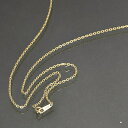 ネックレス チェーン サージカルステンレス 316L 金色 4面カット小豆チェーン 幅1.6mm 長さ50cm|鎖 ステンレス アクセサリー レディース メンズ