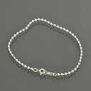 【シルバー925】カットボールチェーン・ブレスレット(2.5mm/18cm)「シルバーチェーン/鎖タイプ/銀/シルバーアクセサリー/Silver/銀製品/人気/プレゼント」