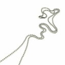 ネックレス チェーン 明るい色の純チタン ボールチェーン 幅2.3mm 長さ38cm|鎖 チタン アクセサリー レディース メンズ