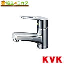 KVK 【KM8001TEC】 洗面用シングルレバー式混合栓 eレバー 混合水栓 ★まとめ買い最大4000円OFFクーポン6月30日(金)9:59まで