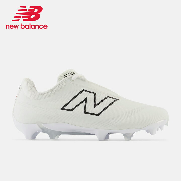 ニューバランスNew Balance ラクロスシューズ BurnX4 ホワイト ラクロス 野球 野球でも使用可 ユニセックス スポーツ 運動 アクティビティ シューズ 靴
