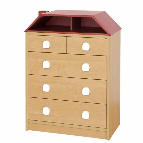 【大和屋 Kaupunki（カウプンキ） キッズ家具子供収納家具 チェスト 3055】※発送目安:2週間 ※代引不可、同梱不可