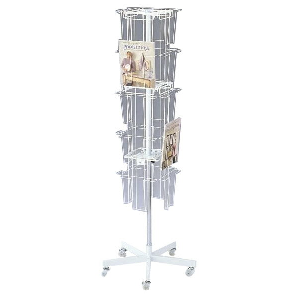 A4 5段4面 回転カタログ入れ 50336*** [ラッピング不可][代引不可][同梱不可]