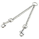 スナップフック付きカップリングチェーン(2ドッグ) Herm Sprenger ハームスプレンガー 75cm×3.0mm