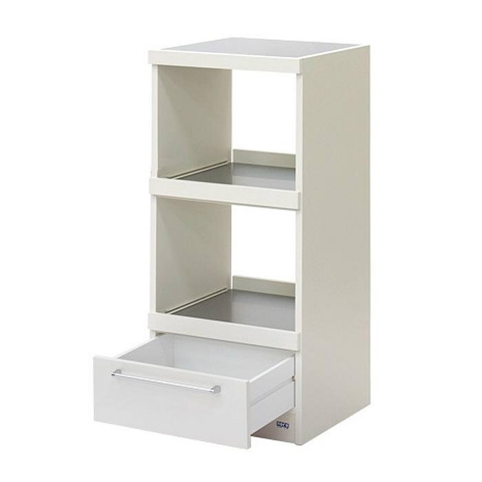 【レンジ台 スーパーホワイト WW-17】※発送目安:2週間 ※代引不可、同梱不可