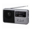 OHM AudioComm AM/FM ポータブルラジオ RAD-F1771M
