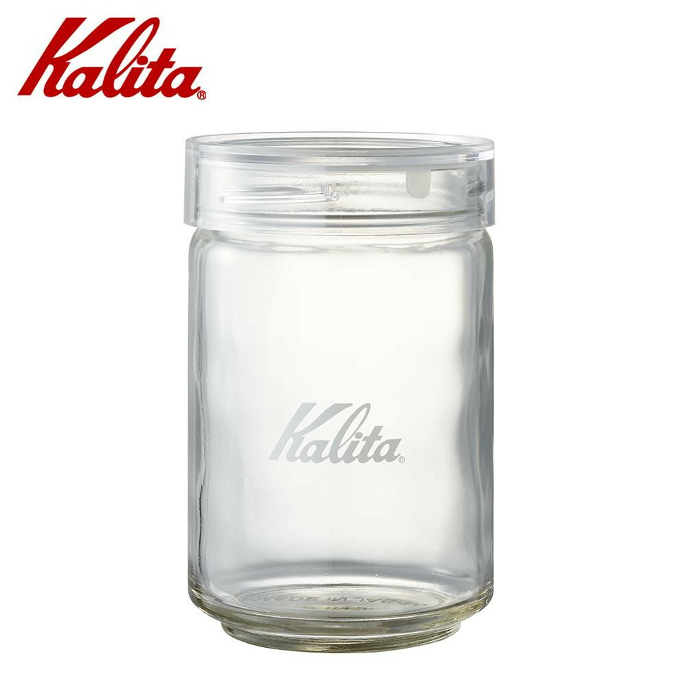 Kalita (カリタ) キャニスター All Clear Bottle 250 750ml (コーヒー豆約250g) クリア