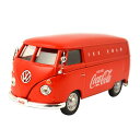 Coca Cola(コカ・コーラ)シリーズ VW カーゴ バン 1962 レッド 'Ice Cold' 1/43スケール 430004