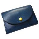 栃木レザー ミニウォレット NAVY(08) I0373N