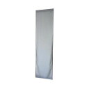 ハーフのれん 43x170cm リリー グレー (11398)