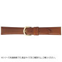 BAMBI バンビ 時計バンド 牛革 茶(美錠:金) C115CH