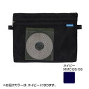 メッシュ&ジップマルチケースM ネイビー MMC-B5-06