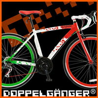【DOPPELGANGER(R)D13 Aspire】ロードバイクのスピードだけでなく、ファッション性も追求したカジュアルバイク。