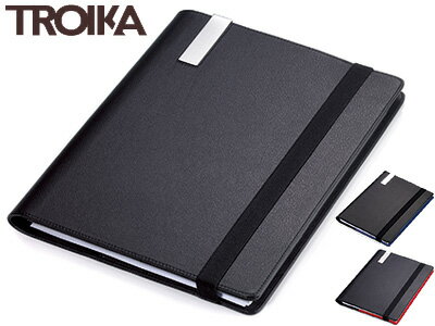 トロイカ TROIKA / レザー手帳カバー ノートカバー（A4サイズ）スリムボールペン付…...:e-stationery:10006099