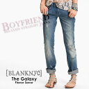 ブランクニューヨーク BLANK NYC クラッシュ加工 アンクル スキニージーンズ ストレッチ The Galaxy ダメージ デニム