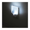 【ナイトライト】セーブ　LEDナイトランプ　クリアホワイト　SV-4250