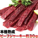 【送料無料】【同梱不可】本格熟成ビーフジャーキー約30g×4パック!(SM00010287)