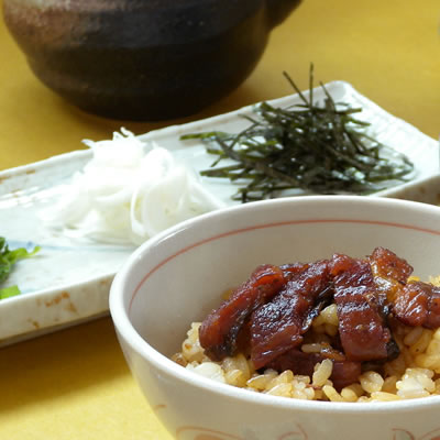 ひつまぶし【浜名湖山吹】国産うなぎのうな茶漬け・混ぜご飯の素「うなつくし」5袋入り 