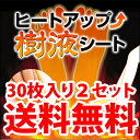 【ヒートアップ樹液シート 30枚入り★2セット】（生活雑貨/ヒートアップ樹液シート/楽天/通販）