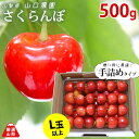 【送料無料】 山梨県産 さくらんぼ 3段手詰め 500g 佐藤錦 紅秀峰など 贈り物