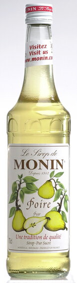 モナン ポワール（洋梨）・シロップ　700ml【MONIN】