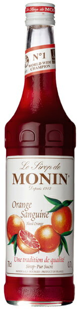 モナン ブラッド オレンジ・シロップ　700ml【MONIN】