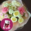 ピンクリボン運動応援アイテム 花束【ミックス】&アロマ・テディ・ベア お届け先;本州・四国・・送料無料 お届け先;北海道・九州・沖縄・・送料 2,000円