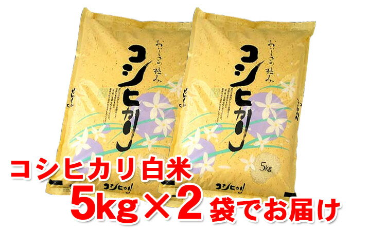 23年富山県産コシヒカリ　白米　10kg　（5kg×2袋）言わずと知れた、絶対においしいお米