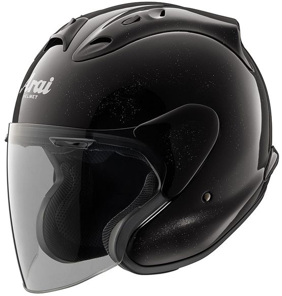 【Arai】★オープンヘルメットMZ(グラスブラック/57-58cm)MZGBKM(2227277)