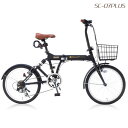 MyPallas マイパラス折畳自転車20・6SP・オールインワン マットブラック SC-07PLUS SC07PLUSBK(2428634)代引不可 送料無料