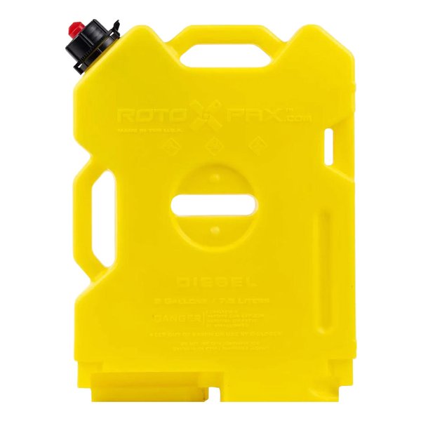 【25日は24時間限定クーポン配布】ROTOPAX（ロトパックス）イエローコンテナ 2ガロン エコノズル付属 RX-2D-INTL(2635714)代引不可 送料無料