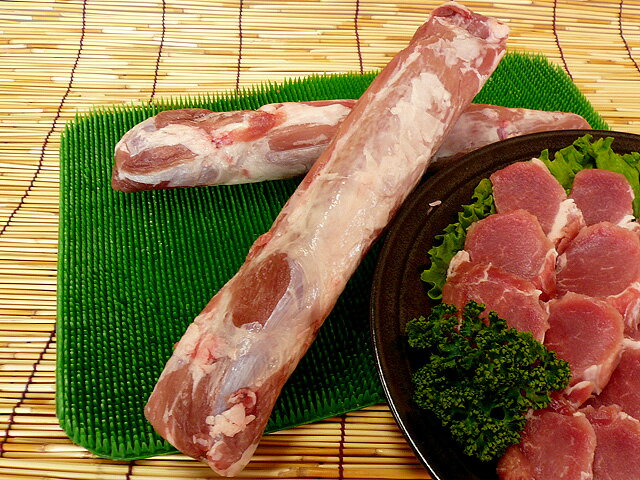 【いい肉屋】九州産○豚ヒレブロック肉【1本】★ビタミン豊富！厚切りとんかつや自家製チャーシューにどうぞ♪