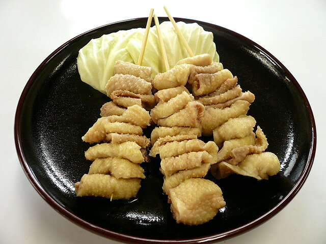 【いい肉屋】国産若鶏▲焼鳥　皮串[3本]焼き鳥・串焼きが旨い！