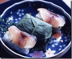 [産直奈良県]柿の葉寿司（シソの葉入り）10個入り