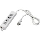 バッファロー(サプライ) 3ピン式電源タップ 4個口 3m ホワイト 変換アダプター付 AV・デジモノ パソコン・周辺機器 その他のパソコン・周辺機器 レビュー投稿で次回使える2000円クーポン全員にプレゼント
