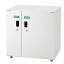 10000円以上送料無料 宅配ボックス 【2枚扉タイプ】 アイボリー 幅60×奥行45×高さ62.5cm 【完成品】 生活用品・インテリア・雑貨 インテリア・家具 ポスト・郵便受け レビュー投稿で次回使える2000円クーポン全員にプレゼント