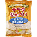 5000円以上送料無料 創健社 サラダせんべい ほんのりあまい塩あじ 48g(16枚) フード お菓子 せんべい・おかき レビュー投稿で次回使える2000円クーポン全員にプレゼント